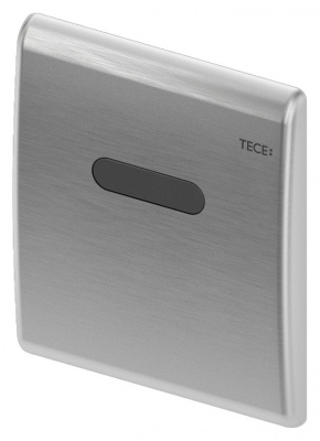 Кнопка смыва TECE Planus Urinal 6 V-Batterie 9242350 сатин, нержавеющая сталь купить в интернет-магазине Азбука Сантехники