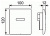 Кнопка смыва TECE Planus Urinal 6 V-Batterie 9242350 сатин, нержавеющая сталь купить в интернет-магазине Азбука Сантехники