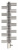Полотенцесушитель Zehnder Yucca YSEC-130-060/RD Chrome электрический купить в интернет-магазине Азбука Сантехники