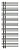 Полотенцесушитель Zehnder Yucca asymmetric YAECR-130-050/RD Chrome правый электрический купить в интернет-магазине Азбука Сантехники