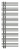 Полотенцесушитель Zehnder Yucca asymmetric YAECR-130-050/RD Chrome правый электрический купить в интернет-магазине Азбука Сантехники
