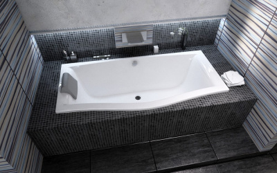 Акриловая ванна Ravak Magnolia Pu Plus 170, прямоугольная, 170 см купить в интернет-магазине Азбука Сантехники