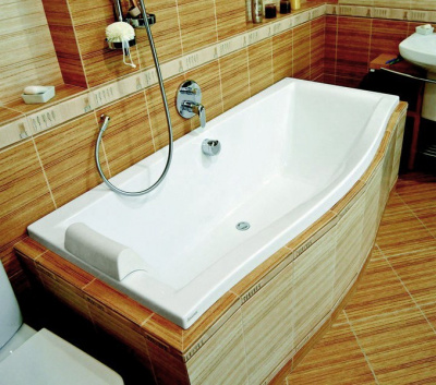 Акриловая ванна Ravak Magnolia Pu Plus 170, прямоугольная, 170 см купить в интернет-магазине Азбука Сантехники