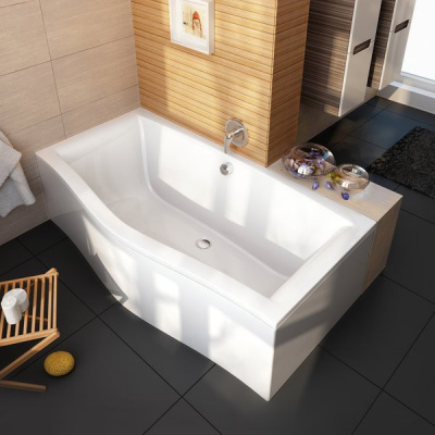 Акриловая ванна Ravak Magnolia Pu Plus 180, прямоугольная, 180 см купить в интернет-магазине Азбука Сантехники