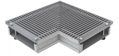 Уголок соединительный ASKON УВП 65/150/200 для внутрипольного водяного конвектора купить в интернет-магазине Азбука Сантехники