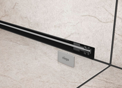 Душевой лоток Viega Advantix Vario 736736 для пристенного монтажа, модель 4968.10, монтажная высота 70–100 мм купить в интернет-магазине Азбука Сантехники