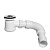 Сифон для поддона McAlpine (выпуск 70 мм) Ø 50/60–1 1/2" h=92 мм с гофрой 40/50 (L300–500 мм) купить в интернет-магазине Азбука Сантехники