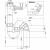 Сифон для мойки и раковины McAlpine Ø 40 мм с носиком без выпуска купить в интернет-магазине Азбука Сантехники