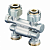 Присоединительный узел Oventrop Multiflex F ZB 3/4"НГ × 3/4"НР, прямой, поворотный купить в интернет-магазине Азбука Сантехники