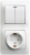 Schneider Electric Glossa Белый Блок: Розетка с/з со шторками + 2-клавишный выключатель с подсветкой купить в интернет-магазине Азбука Сантехники