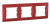 Schneider Electric Sedna Красный Рамка 3-постовая горизонтальная купить в интернет-магазине Азбука Сантехники