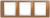 Schneider Electric Unica Хамелеон Оранжевый/Белый Рамка 3-ая горизонтальная купить в интернет-магазине Азбука Сантехники