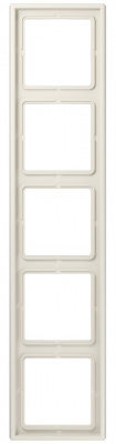 Jung LS 990 Слоновая кость Рамка 5-постовая купить в интернет-магазине Азбука Сантехники