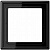 Jung LS 990 Черный Рамка 1-ая купить в интернет-магазине Азбука Сантехники