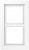 Jung LS-design Белый (дуропласт) Рамка 2-постовая купить в интернет-магазине Азбука Сантехники