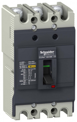 Schneider Electric EasyPact EZC100N Автомат 3P 3d 40A 15kA c магнитотермическим расцепителем купить в интернет-магазине Азбука Сантехники