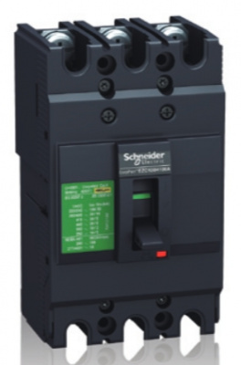 Schneider Electric EasyPact EZC100B Автомат 3P/3T 16A 7.5kA c магнитотермическим расцепителем купить в интернет-магазине Азбука Сантехники