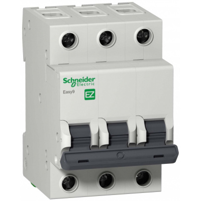 Schneider Electric Easy 9 Автомат 3P 16A (C) 4,5kA купить в интернет-магазине Азбука Сантехники