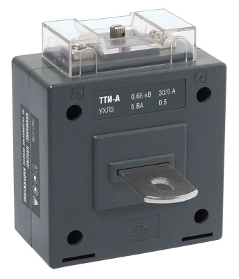 IEK Трансформатор тока ТТИ-А 80/5A 5ВА класс 0,5 купить в интернет-магазине Азбука Сантехники