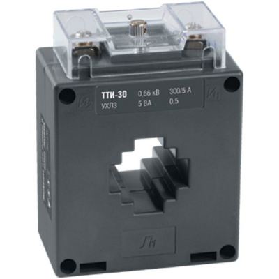 IEK Трансформатор тока ТТИ-30 200/5A 5ВА класс 0,5 купить в интернет-магазине Азбука Сантехники