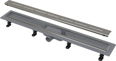 Душевой лоток AlcaPlast APZ18 850 с металлической окантовкой купить в интернет-магазине Азбука Сантехники