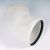 Отвод Sinikon Комфорт Ø 40 мм × 45° полипропиленовый белый купить в интернет-магазине Азбука Сантехники
