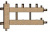 Коллектор гидравлический Дублер Rilano ГК2/1-7 НР Ø 1 1/4" с 3 отводами Ø 1", с гидрострелкой купить в интернет-магазине Азбука Сантехники