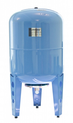 Гидроаккумулятор ДЖИЛЕКС В 300 л, Ø 1 1/4", синий, вертикальный купить в интернет-магазине Азбука Сантехники