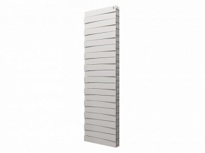 Радиатор биметаллический Royal Thermo PianoForte Tower 500 Bianco Traffico, белый, 18 секций купить в интернет-магазине Азбука Сантехники