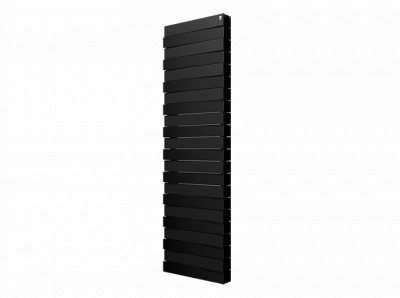 Радиатор биметаллический Royal Thermo PianoForte Tower 500 Noir Sable, черный графитовый, 18 секций купить в интернет-магазине Азбука Сантехники
