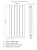 Дизайн-радиатор Loten Line V 750 × 255 × 30 купить в интернет-магазине Азбука Сантехники