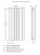 Дизайн-радиатор Loten Rock V 750 × 360 × 50 купить в интернет-магазине Азбука Сантехники