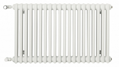 Радиатор стальной трубчатый Zehnder Charleston 2050/06 №1270, боковое подключение, цвет белый/RAL 9016 купить в интернет-магазине Азбука Сантехники