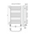 Полотенцесушитель водяной Terminus Виктория П16 450 × 778 купить в интернет-магазине Азбука Сантехники