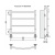 Полотенцесушитель водяной Terminus Классик П4 500 × 496 купить в интернет-магазине Азбука Сантехники