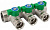Коллектор модульный ELSEN 3/4", 3 контура 3/4" ЕК, с шаровыми кранами, латунь купить в интернет-магазине Азбука Сантехники