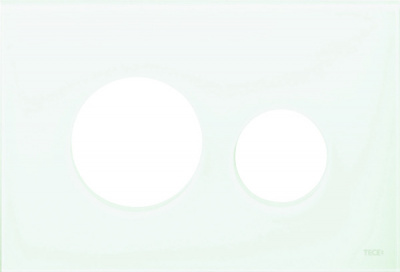 Лицевая панель TECE TECEloop, стекло, цвет - светло-зеленый купить в интернет-магазине Азбука Сантехники