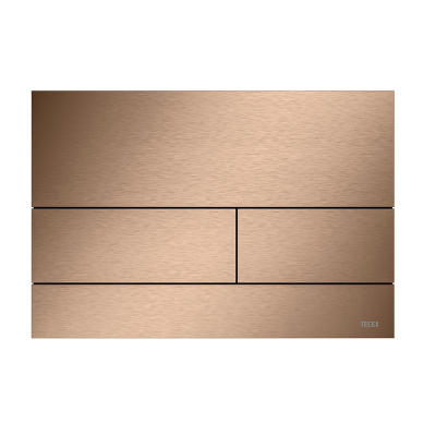 Панель смыва TECE TECEsquare II, металл, PVD Brushed Red Gold купить в интернет-магазине Азбука Сантехники