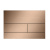 Панель смыва TECE TECEsquare II, металл, PVD Brushed Red Gold купить в интернет-магазине Азбука Сантехники