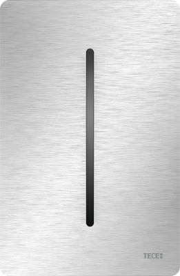 Панель смыва для писсуара TECE TECEfilo-Solid, 7,2 В, нержавеющая сталь, сатин купить в интернет-магазине Азбука Сантехники