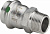 Муфта пресс-Н Viega Sanpress Inox SC-Contur Ø 42 мм × 1 1/2", нержавеющая сталь купить в интернет-магазине Азбука Сантехники