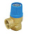 Клапан мембранный предохранительный TIM 1/2" × 1/2" г/г, 6 бар, синий купить в интернет-магазине Азбука Сантехники