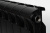 Радиатор биметаллический RIFAR Monolit 500, боковое подключение, 4 секции, антрацит (RAL 9005 чёрный) купить в интернет-магазине Азбука Сантехники