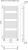 Полотенцесушитель водяной Benetto Виесте П26 500 × 1235 купить в интернет-магазине Азбука Сантехники