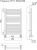 Полотенцесушитель водяной Benetto Римини П15 450 × 786 купить в интернет-магазине Азбука Сантехники