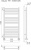 Полотенцесушитель водяной Benetto Лацио П11 500 × 1026 купить в интернет-магазине Азбука Сантехники