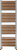 Полотенцесушитель водяной Benetto Legno Римини П28 530 × 1476, цвет - вишня купить в интернет-магазине Азбука Сантехники