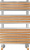 Полотенцесушитель водяной Benetto Legno Венето П15 474 × 826, цвет - вишня купить в интернет-магазине Азбука Сантехники