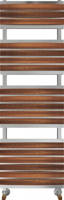 Полотенцесушитель водяной Benetto Legno Флоренция П22 500 × 1716, цвет - сапеле купить в интернет-магазине Азбука Сантехники