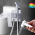 Гигиенический душ Gappo G7207-8 встраиваемый, белый/хром купить в интернет-магазине Азбука Сантехники